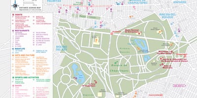 Карта Поланко Мехіко 