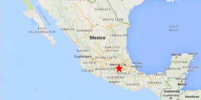 Столиця Мексики карті