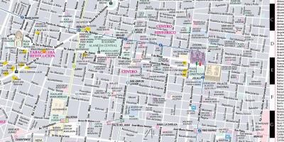 Карта вулиць Мехіко 